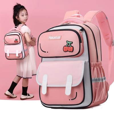 New Elementary School Student Backpack Boys and Girls First, Second and Third Grade Lightweight Large Capacity Backpack JX9605