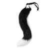 Plush Fox Cosplay Mask, Fluffy Fox Tail, Cosplay Costumes Props, Fuzzy Fox Mask for Costume Party Anime Convention