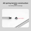 Aoresac Asta per tenda da doccia da 43-78 pollici senza foratura, asta di tensionamento a molla per soffitto dell'armadio della finestra