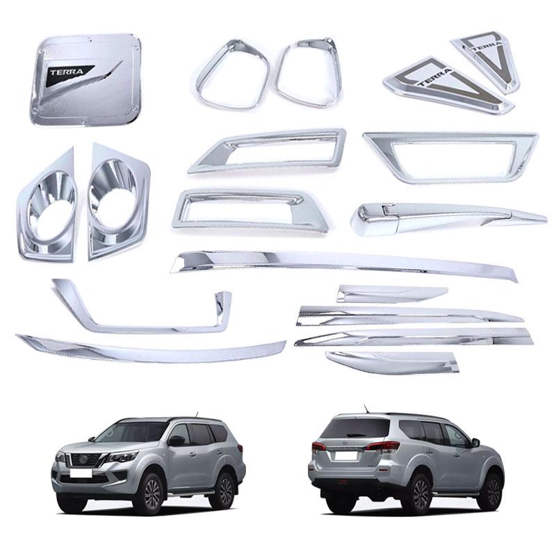 Tudda Exterior Decor Kit: Side Marker, Door Edge, Fuel Tank, Hood Trim, Rear Fog Light, Mirror Rain Eyebrow & more.