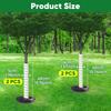 Tree Trunk Protector, Plastic Spiral-Type Tree Guard with 2 Size, Tree Protectors Tree Bark Tube Wraps to Protect Saplings Plants fromRodents Mowers