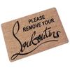 Letter Funny Welcome Home Entrance Floor Rug Non- Doormat Outdoor Mat