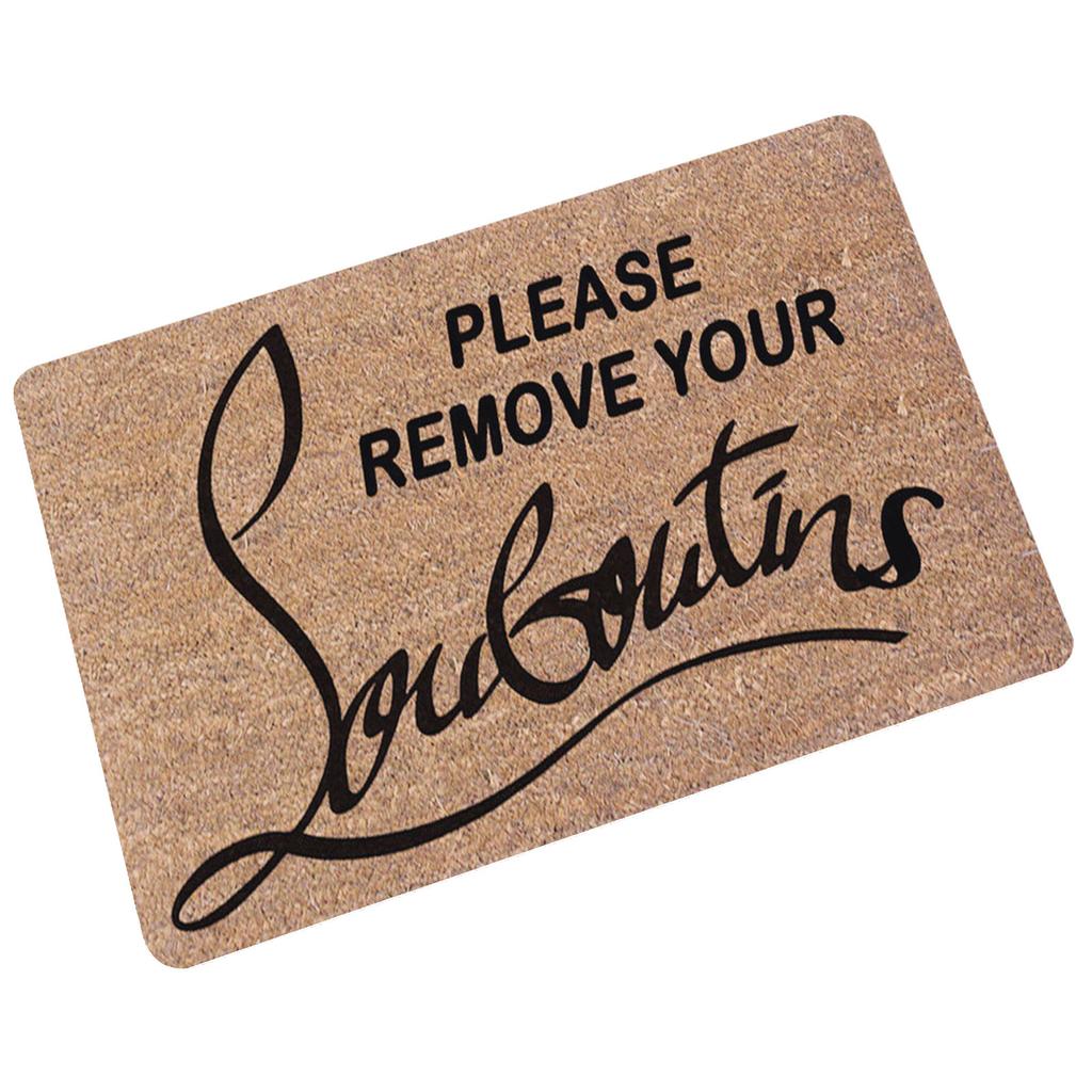 Letter Funny Welcome Home Entrance Floor Rug Non- Doormat Outdoor Mat