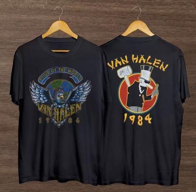 Van Halen Tour Of The World 1984 T-Shirt