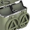 Car Armrest Storage Box Charger Compartmented Tissue for Keys Paper