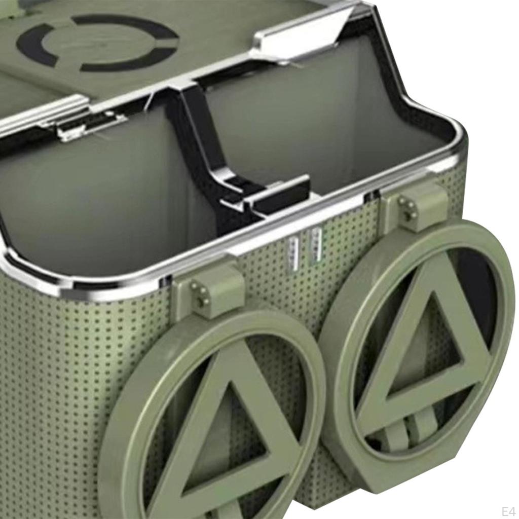Car Armrest Storage Box Charger Compartmented Tissue for Keys Paper