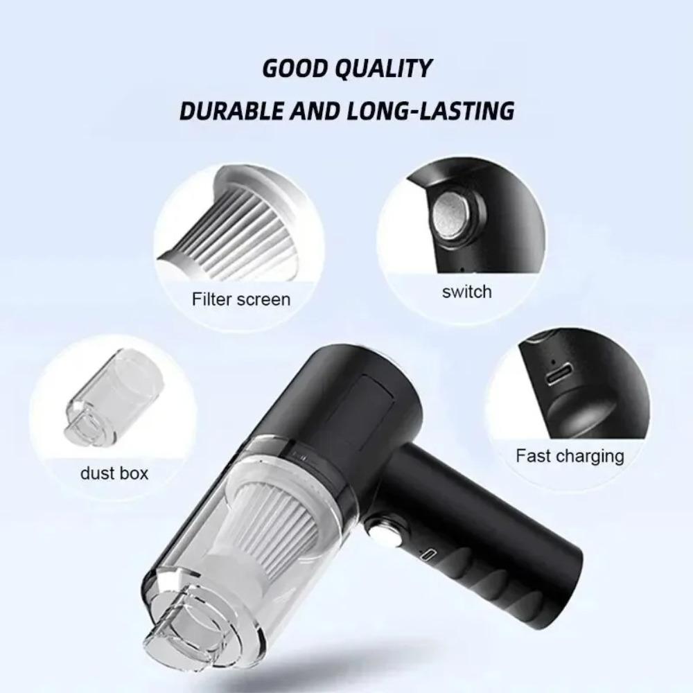 3 in 1 Car Cleaning Tool Wireless Sofa Cleaner Portable Vacuum Cleaner  for Home Vehicles Office