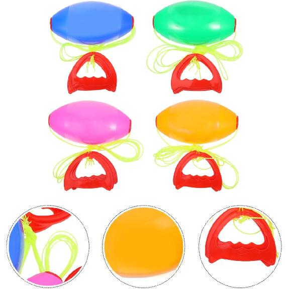 Bilateral Hand Sliding Ball - 4PCS Shuttle Pulling Toys Bilateral Coordination Fitness Pull Game