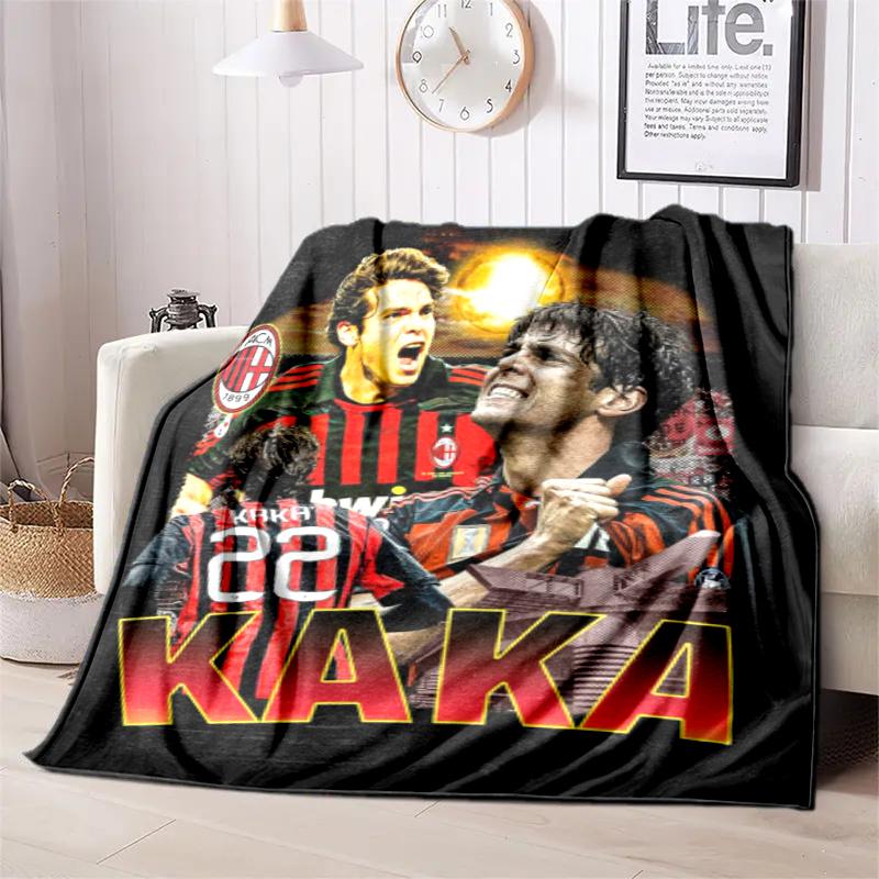 Former Associazione Calcio Milan Ricardo Izecson dos Santos Leite blanket Soft four season home bed office travel outdoor warm blanket L2