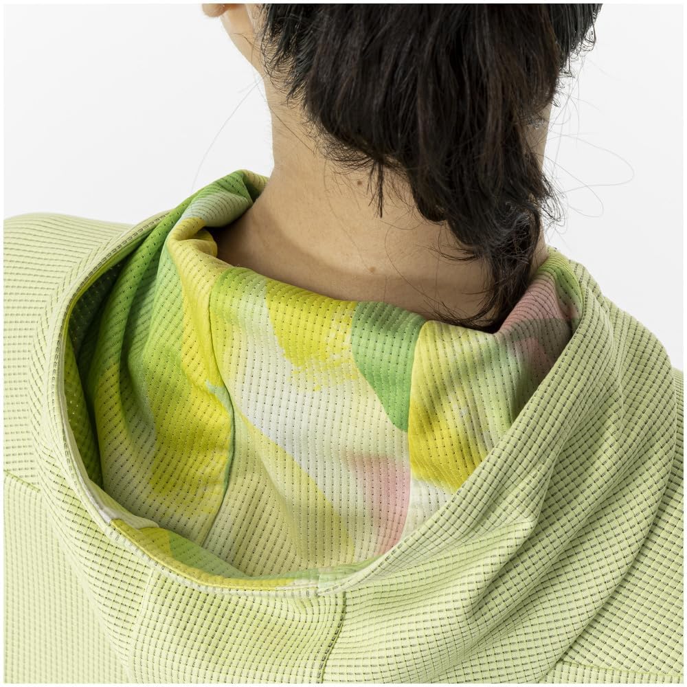 Training Wear Dry Aeroflow Hoody Jacket Parka Highly Ventilated 32MCA870 Luminary Green M [Mizuno] Women's