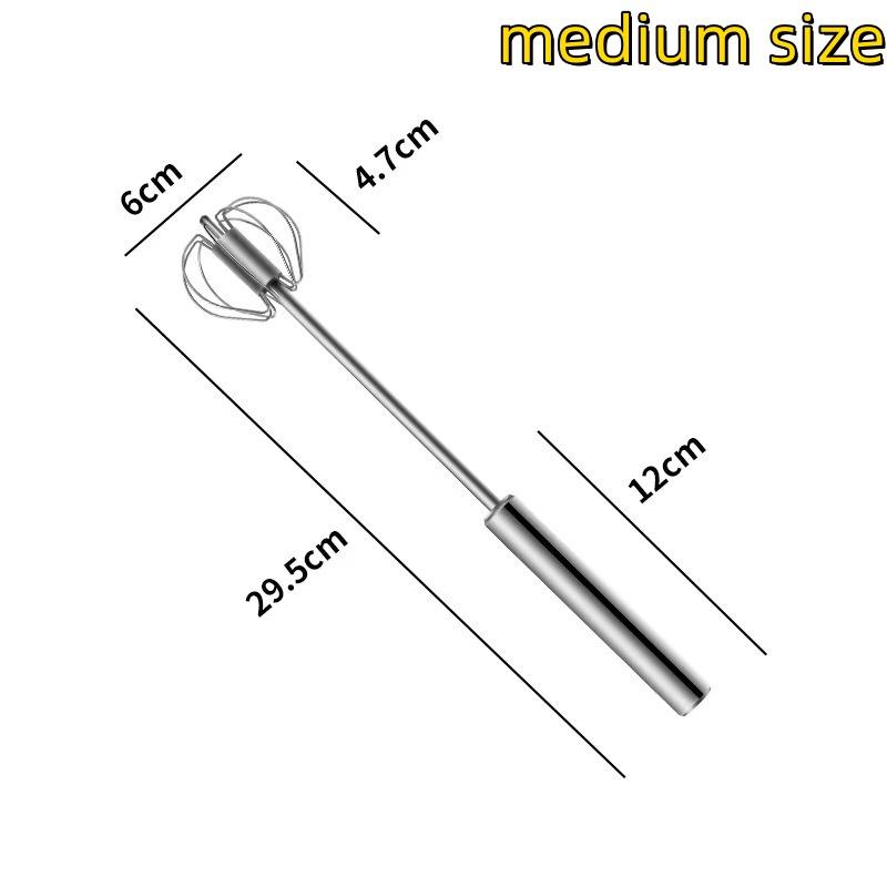 Haushaltsküchenwerkzeuge halbautomatischer Eierschläger rotierender Sahne-Eimixer Haushalts-Hand-Eierschläger Backwerkzeuge