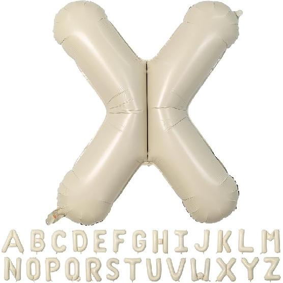 40 Inch Cream White 1 Balloon Numbers, Large Number 1 Balloon Foil Helium Number Balloons, Big 1st Foil Birthday Balloons for Boys Girls 1st Birthday