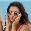 New Fashion Oval Sunglasses Women And Men Luxury Brand Trendy Metal Frame Sun Glasses Uv400 Classic Black Shades
