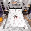 Homewish Gothic Skull Duvet Cover SetChic Flower Rose For Teens Bedding SetHappy Halloween Decor