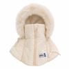 Faux Fur Lined Hooded Neck Warmer Warm Integrated Face Mask New Full Face Balaclava  Winter