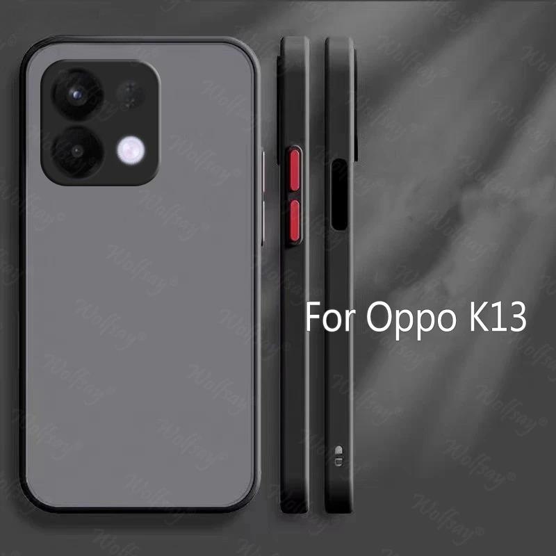 Luxury Translucent Case For Oppo K13 Case Silicone Anti-knock Full Back Cover For Oppo K13 Case For Oppo K13 K 13 5G 6.67 inch