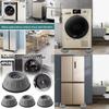 Universal Washing Machine Foot Pad Anti-slip Shockproof Height Increase Moisture-proof