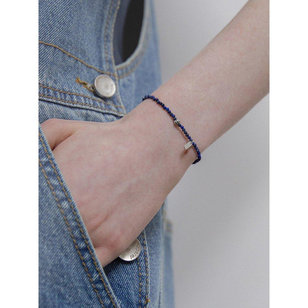 Pumpkin Beads Bracelet (Lapis Lazuli) Bh7B4A718Wb175