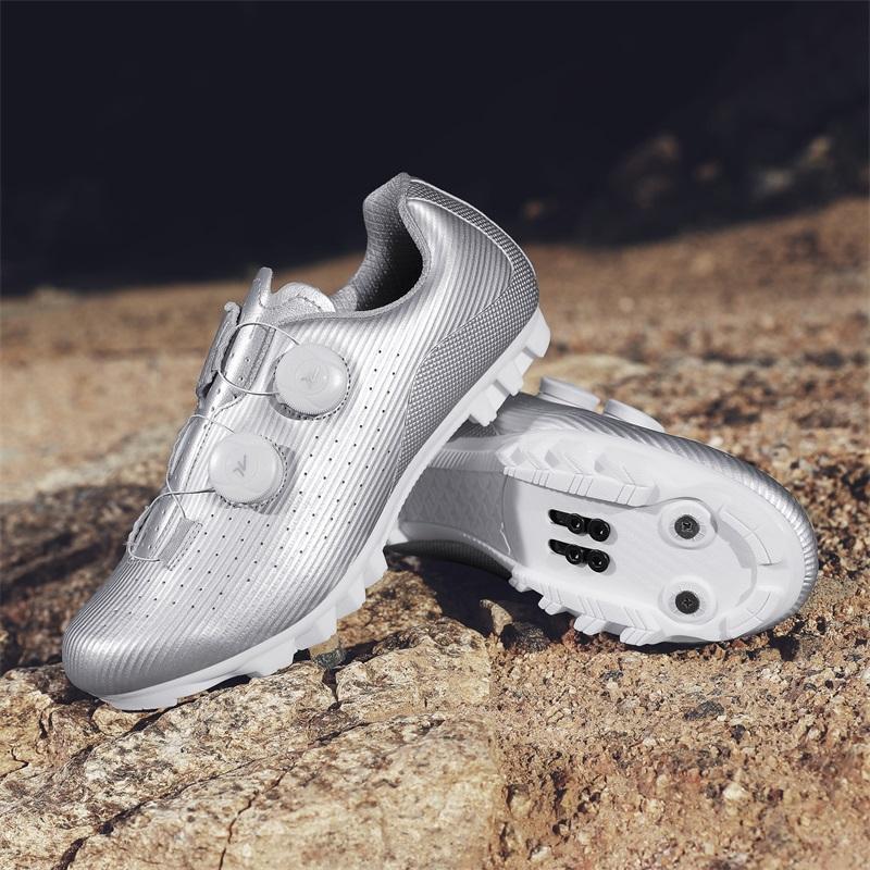 Cycling Shoe MTB Flat Pedal Bicycle Shoes Clit Man Cleats Shoes Bicycle Mountain Bike Shoe Racing Lock Footwear Cycling Sneaker