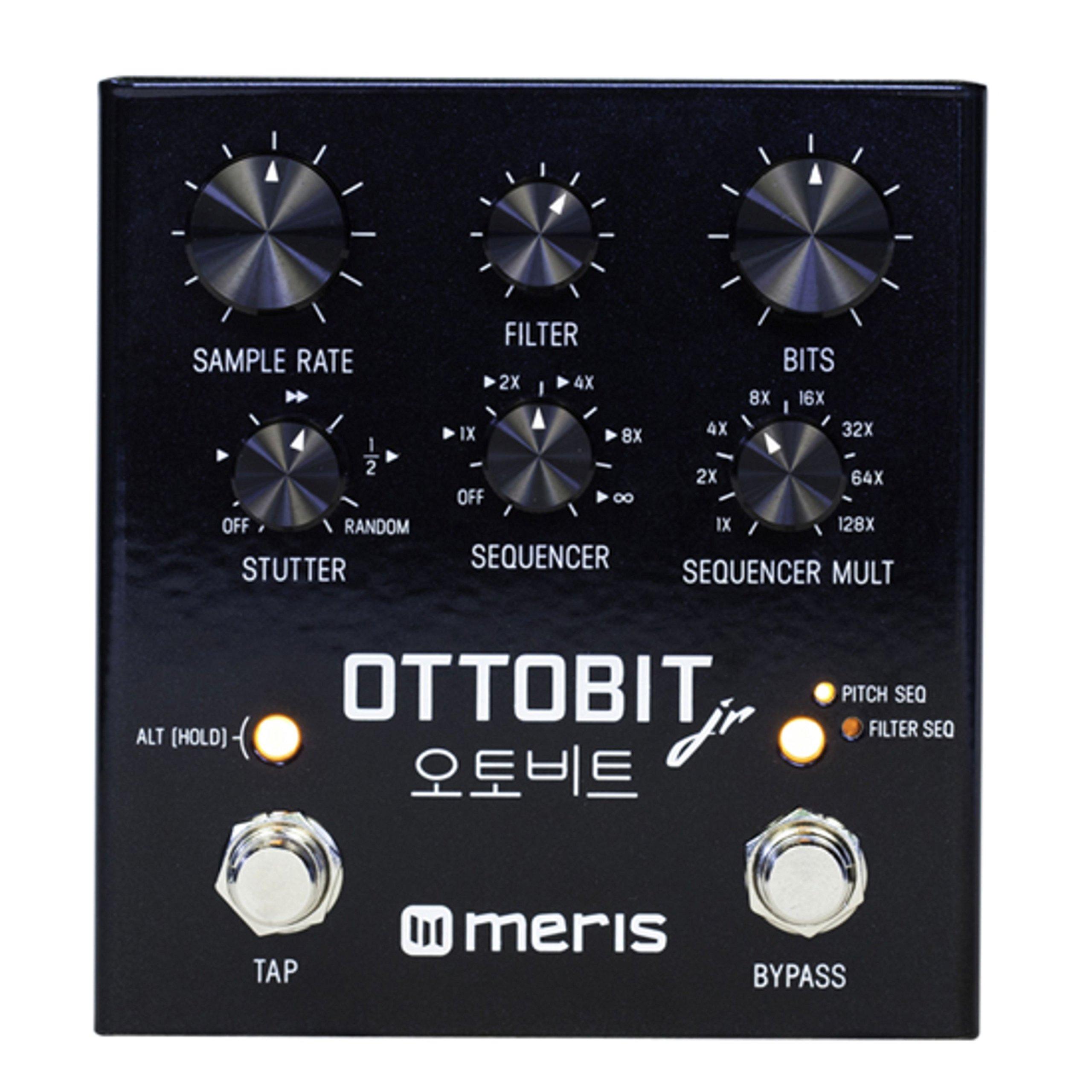 

Meris Ottobit Bit Crusher Pedal Effector OBJ-DST Jr. чорний