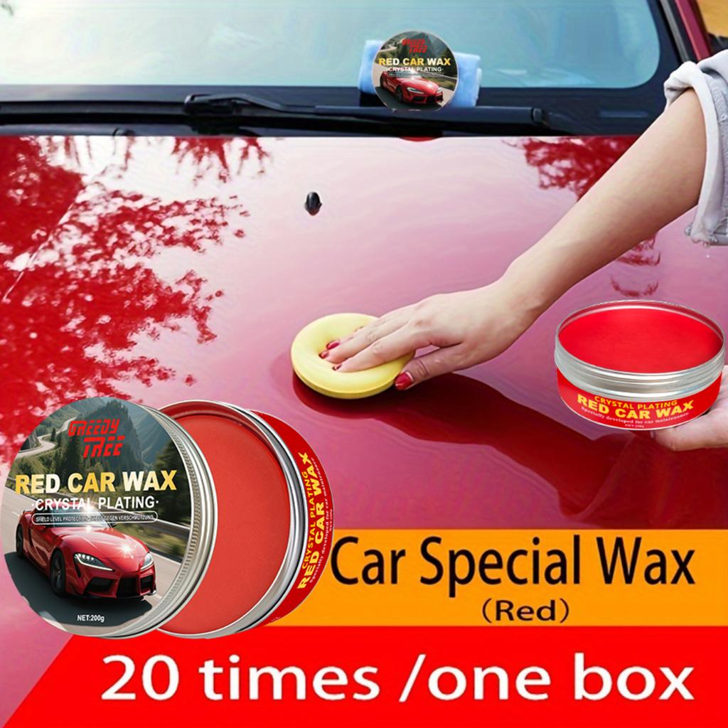 Eco-Friendly Car Wax Polish - Quick Paint Restoration, Synthetic Formula with 6-Month Protection & Anti-Dust