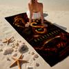 Galatasaray Fashion Beach Towel: Ideal for Summer Adventures Soft, Absorbent and Quick Drying Suitable for Swimming and Bathing