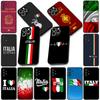 Silikonhülle für Motorola Moto G86 G14 G35 G34 G45 G55 G64 G75 G85 G24 G15 G54 G57 Power Handyhülle Italien Flagge
