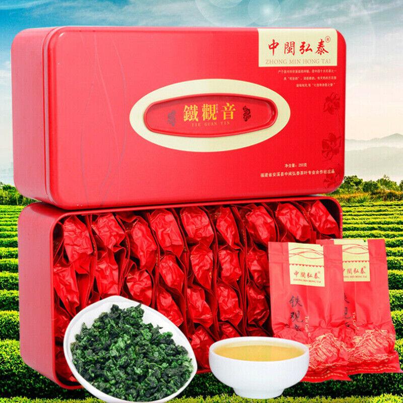 Anxi Tie Guan Yin Tea China Oolong Tea 250g Box Classic Nongxiang Aroma Flavor