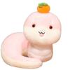 Cute Snake Year Mascot Toy 25cm Lucky Snake Doll Plushies Snake Plush Doll Toy  Birthday Gifts