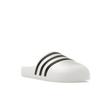 Adidas AdiFOM Adilette Slide White Black Unisex Sneakers Cloud-White Core-Black HQ7219