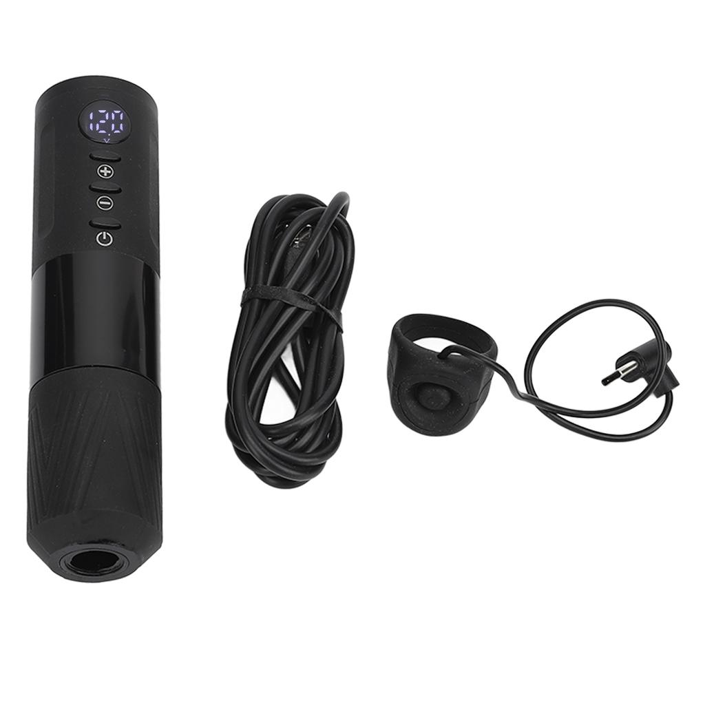 Wireless Tattoo NaMachine Battery Pen 1450mAh LED Screen   Tattoo Cartridges Pen for Liner Shader