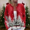 Women'S Christmas Sweater Cute Fun Christmas Sweater Fall And Winter Long Sleeve Knitted Sweater