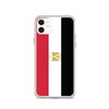 Coque Téléphone – Drapeau De l'Égypte – Compatible iPhone 11 – Étui Souple – Résistant Et Antichoc - Silicone - Pixelforma