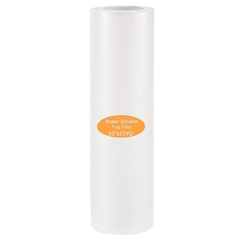 

15/30/50yd Tear Away Embroidery Stabilizer Backing, Water Soluble Embroidery Stabilizers Backing for Machine, Embroidery 10 15yd roll 2