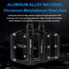 RIRO Bicycle Pedals 3 Bearing CNC Mountain Road Bike Pedal Aluminum Alloy Non-Slip Cycling Widen Pedal Bicycle Parts