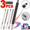 2-in-1 Tablet-Stift Zeichenbildschirm Touch-Stift Stylus-Stift für iPhone iPad Tablet Kapazitiver Touch-Stift für Samsung Android-Handy