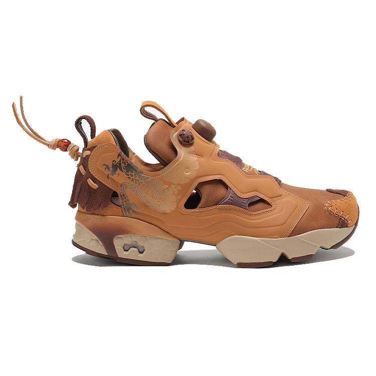 Reebok Instapump Fury 94 Cny Year Of The Dragon Limited Edition Retro Inflatable Fabric Cushioning Support Mid-Top Casual Running Shoes 100207246