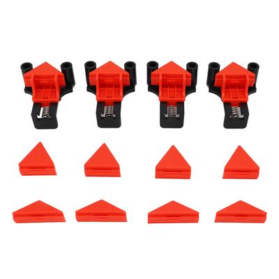4pcs Angle Clamp 5 To 22mm 60 90 120 Degree Adjustable Right Angle Clip Fixer for Woodworking