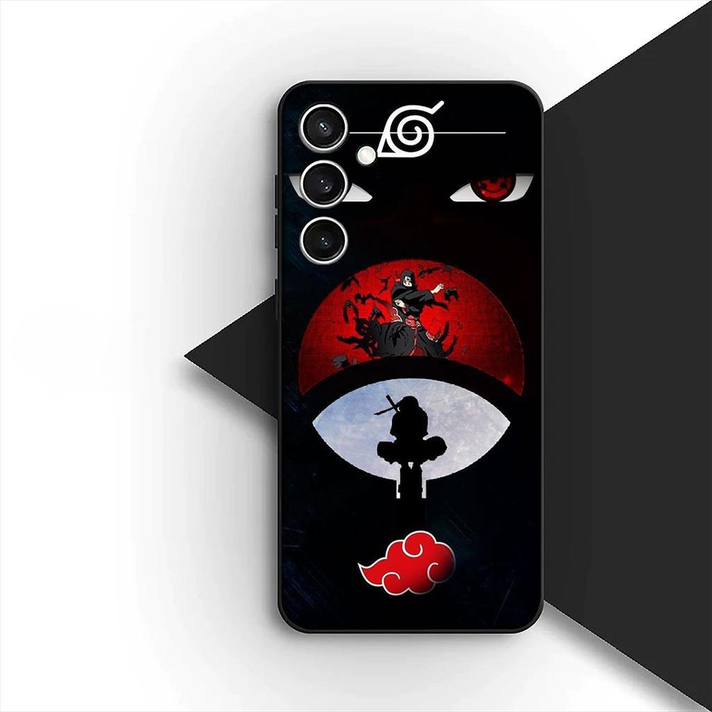 Cover for Samsung Galaxy S24 S25 S23 FE Ultra Plus S7 Edge S25+ S23+ A56 5G Casing Silicone Phone Case Akatsuki Narutos Pain