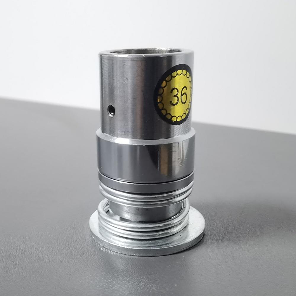 Herramienta de Montaje de Matrices de Prensado para Botones de Aluminio Cubiertos de Tela para Forma Redonda de Botón Accesorios de Costura 16L-44L