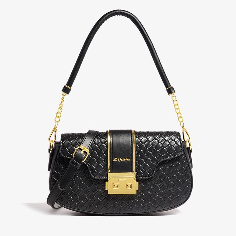 Ielgy High-End Niche Baguette Bag Fashionable All-Match Ladies One-Shoulder Armpit Bag