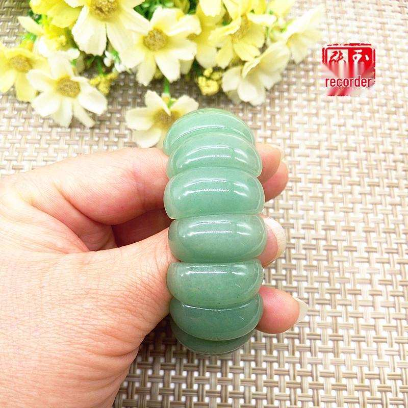 Natural Indian Aventurine Jade Bracelet for Men and Women - Gift Idea