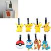 Pokemon Pikachu Charmander Squirtle Travel Luggage Tag Gengar Charmander Squirtle Silicone Travel Id Tag For Cruises