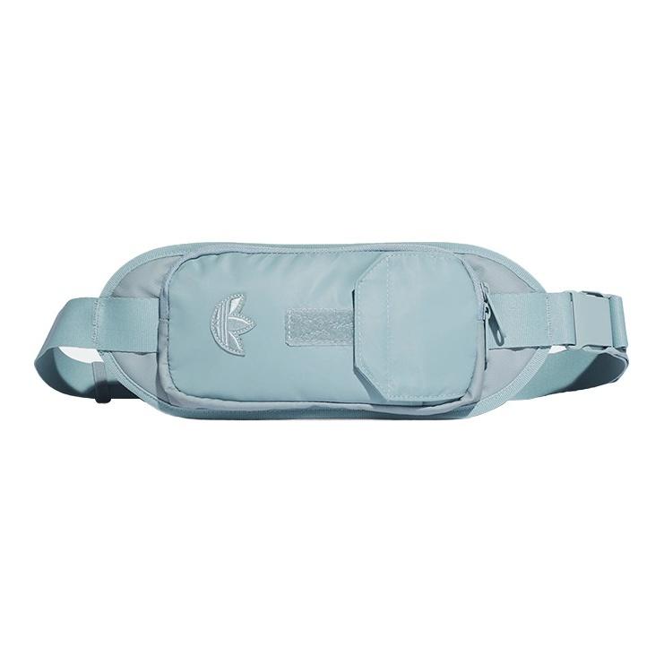 Adidas Originals Polyamide Sling Bag, Crossbody Bag, Fanny Pack Unisex Solid Color, Mint Green One Size