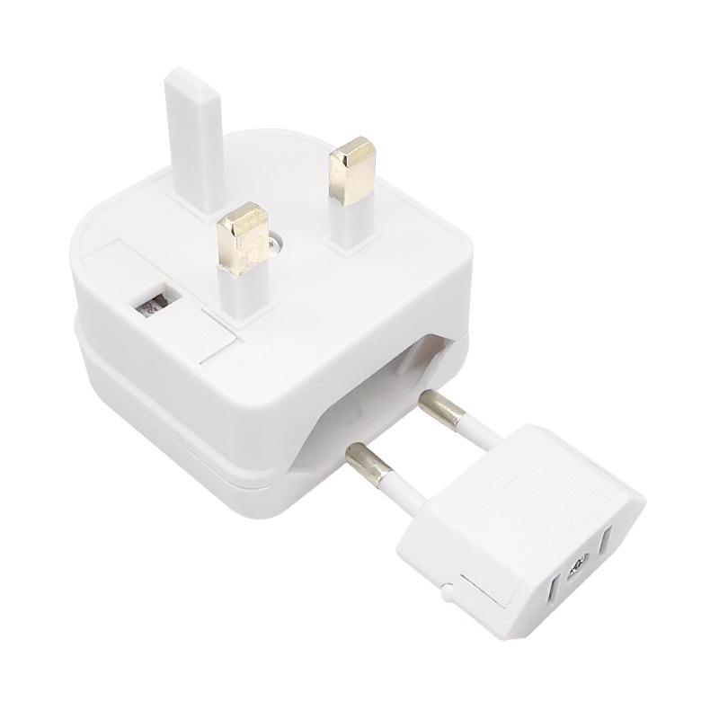 Hong Kong UK Travel Adapter: Multi-function One-to-Three Converter Socket