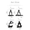 Abstract Thinker Figurine Sculpture Modern Art Homes Decors Plastic Statue for Living Room or Office Bookshelf Display