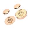 50 Jeux Boutons-pression Magnétiques 18x5mm Épais Alliage Haute Dureté Fermeture Magnétique pour Sac à Main Couture Artisanat