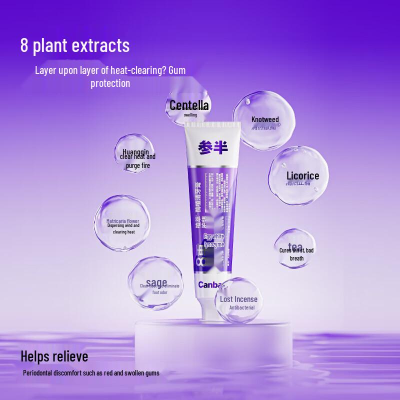 CANBANA Enzym Botanische Zahnpasta