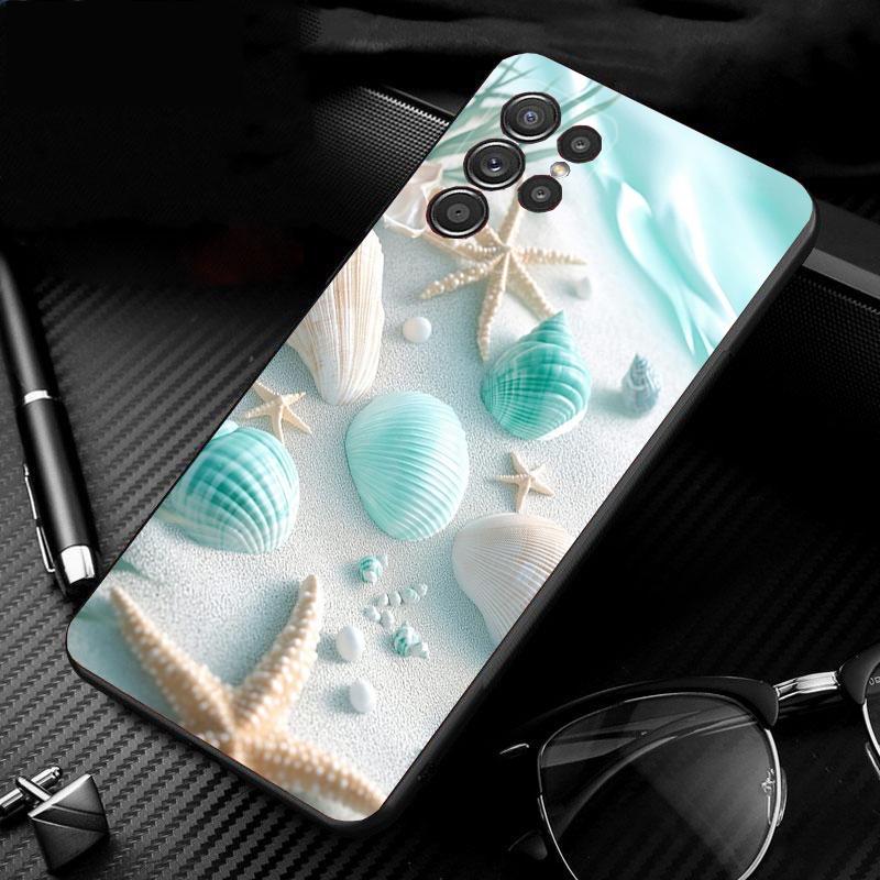 Чехол для телефона Samsung Galaxy S26 S25 S24 S23 S22 S21 Ultra S24 S23 S22 S21 S25 Plus S24 FE Ракушка жемчужная
