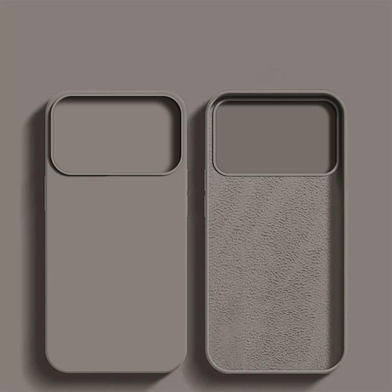 Liquid Silicone Phone Case For For Iphone 17 1 14 13 16 Pro Max Shockproof Protective Cases For For Iphone17 16 Pro Max Soft Back Cover